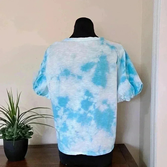 ❤️ Hashttag Tie-dye Short  Sleeved T-shirt - Picture 3 of 11